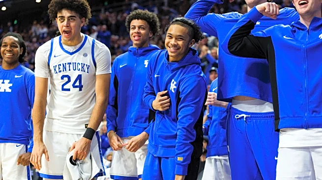 Jaland Lowe and Kam Williams loved watching Kentucky take down Arkansas