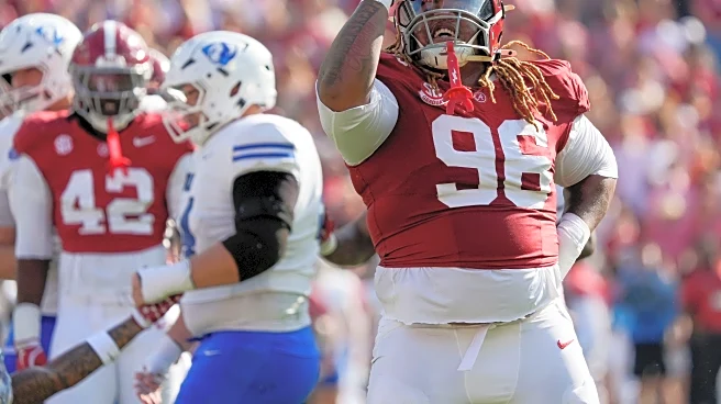 Hear from Las Vegas Raiders 2026 NFL draft prospect Alabama nose tackle Tim Keenan III at Senior Bowl