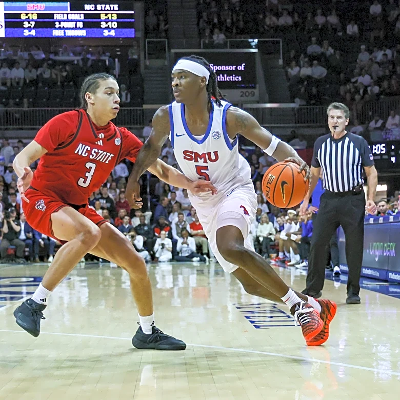 Q1 Win! The Wolfpack Holds on and Beats SMU 84-83