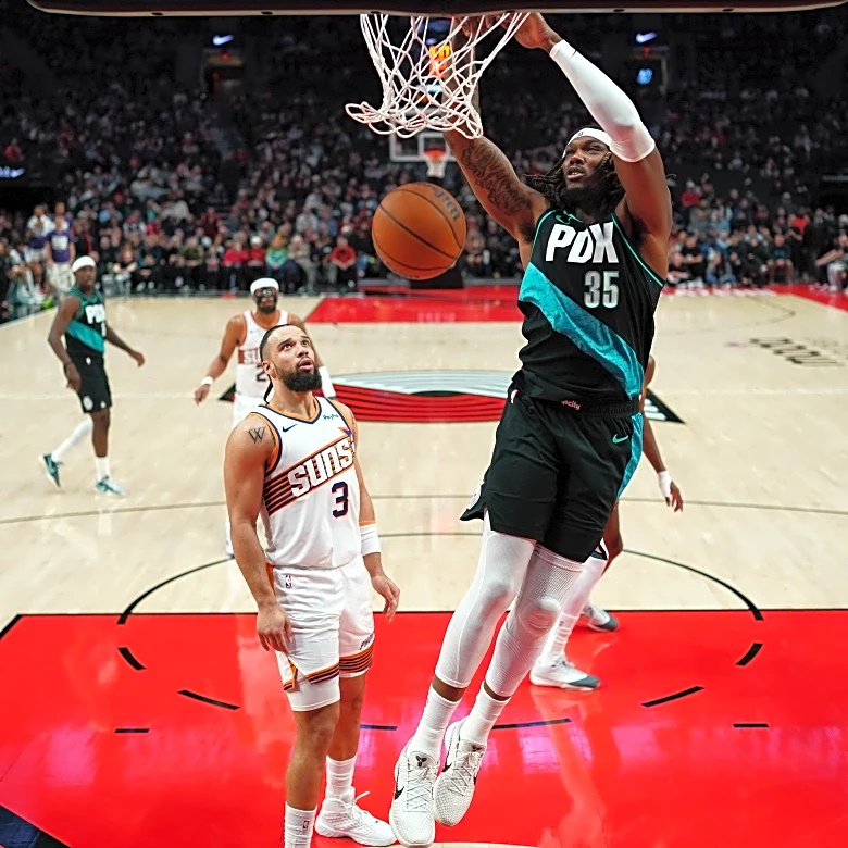 Blazers Fall to Suns’ Three Point Supernova