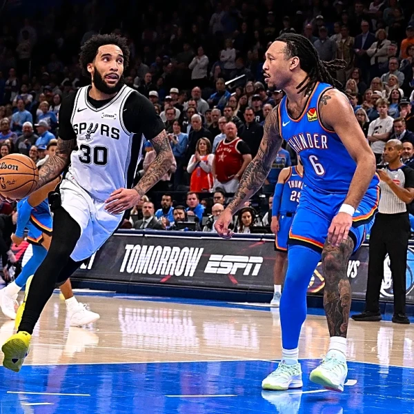 It’s time for Basketball: San Antonio Spurs vs Oklahoma City Thunder