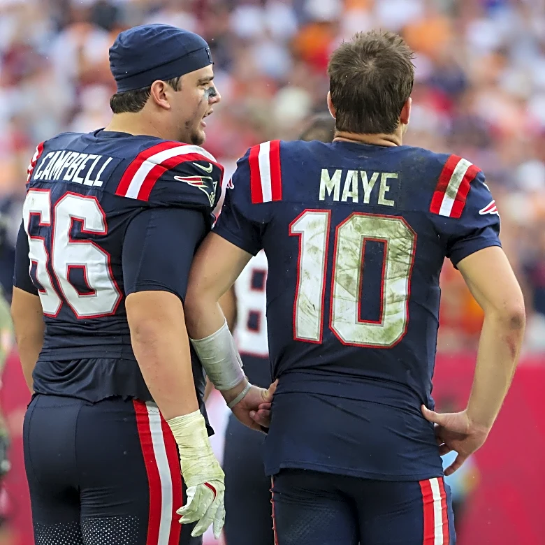 Inside Drake Maye and Will Campbell’s first-year friendship