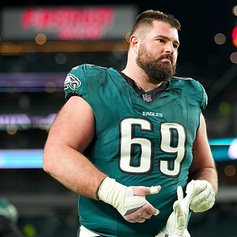 Landon Dickerson is another Eagles offensive lineman who might not return