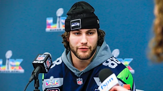 Seahawks’ A.J. Barner looking to soon be talked about as one of NFL’s best tight ends