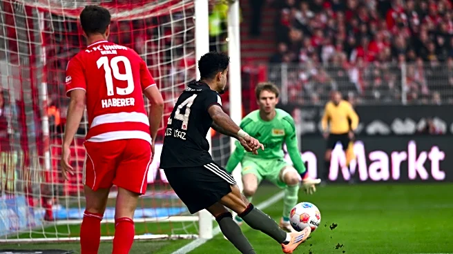 Bayern Munich star Luis Díaz reacts to winning Goal of the Year