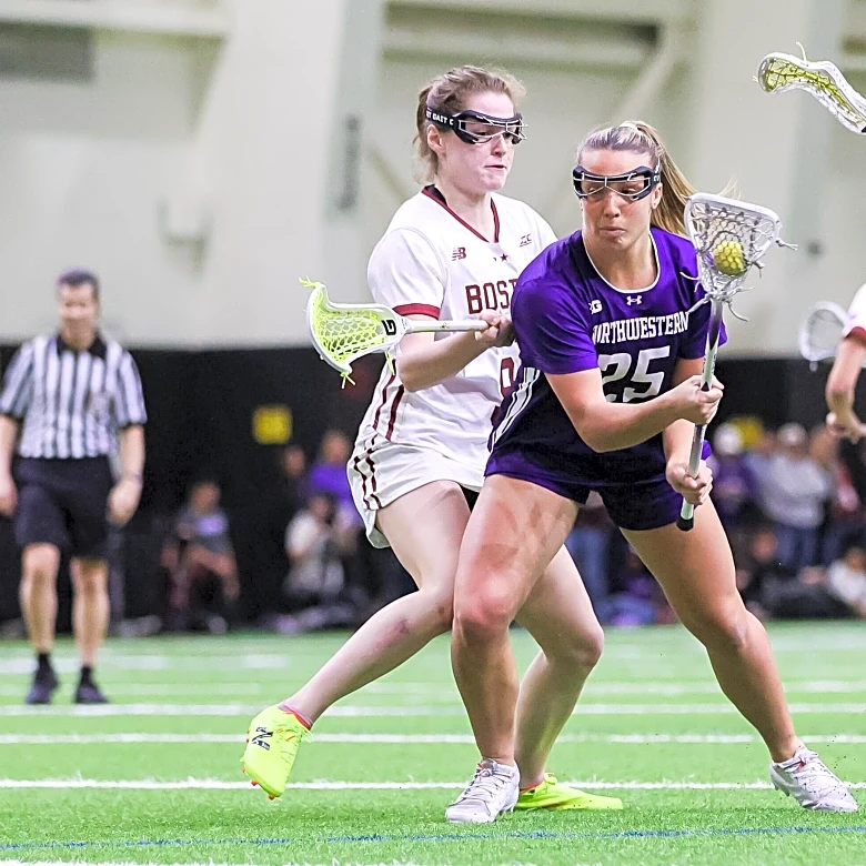 Northwestern lacrosse showcases new identity and high ceiling against Boston College