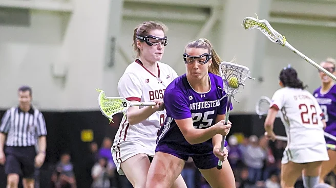 Northwestern lacrosse showcases new identity and high ceiling against Boston College