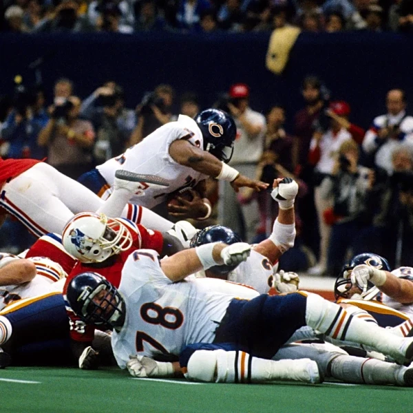 Chicago Bears Top Ten Playoff Wins of Super Bowl Era: 1. 46-10