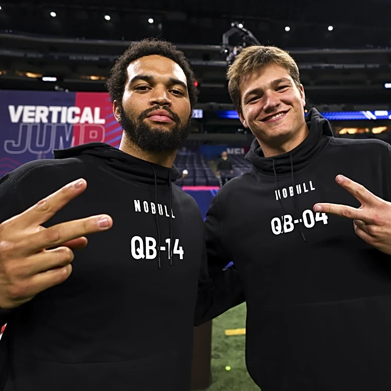 Drake Maye and Caleb Williams both won 2025–in their own way