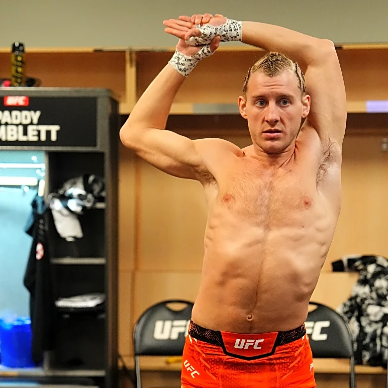 Backstage with Paddy Pimblett at UFC 324, eating candy and ‘crucifying bogs’