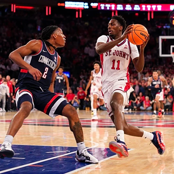 St. John’s men’s basketball moves up to No. 17 in AP Top 25 poll following big win over UConn