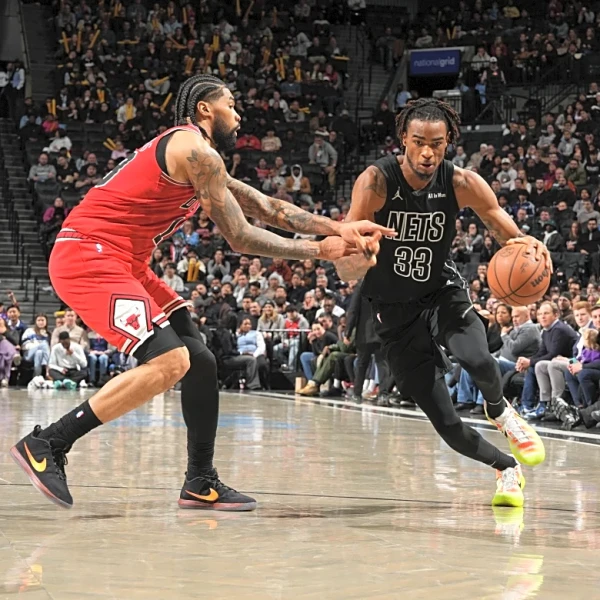 Nets get second straight win & career-night from Nic Claxton, beat the Bulls 123-115