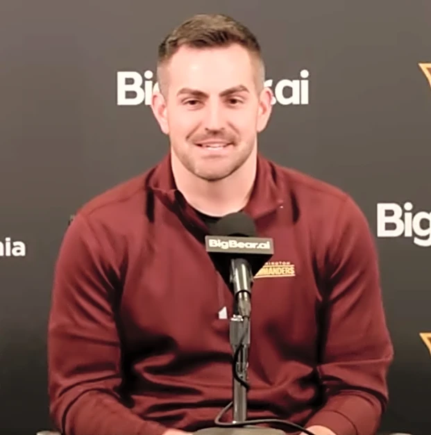 David Blough is committed to having Jayden Daniels play under center more