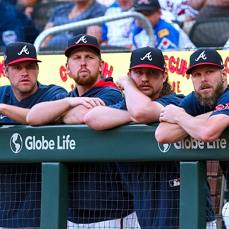 How many innings will Bryce Elder and Joey Wentz pitch for Atlanta in 2026?
