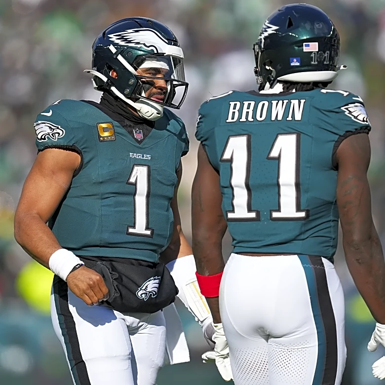 NFL insider talks A.J. Brown trade rumors and possibility of the Eagles drafting a quarterback