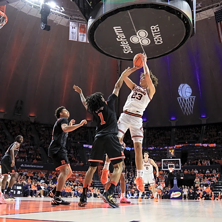 Darian DeVries on Illinois’ Keaton Wagler: ‘He’ll shoot it from anywhere’