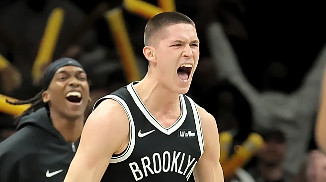 Rising Stars Game: Egor Dëmin takes the floor for the Brooklyn Nets