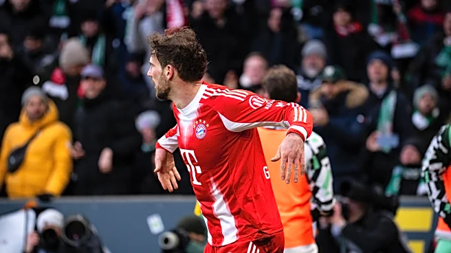 Leon Goretzka references his golfing pursuits with his celebration against Werder Bremen