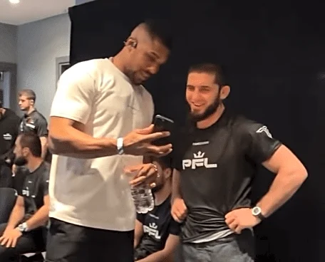 Islam Makhachev invites Anthony Joshua to Dagestan: ‘Improve your wrestling’