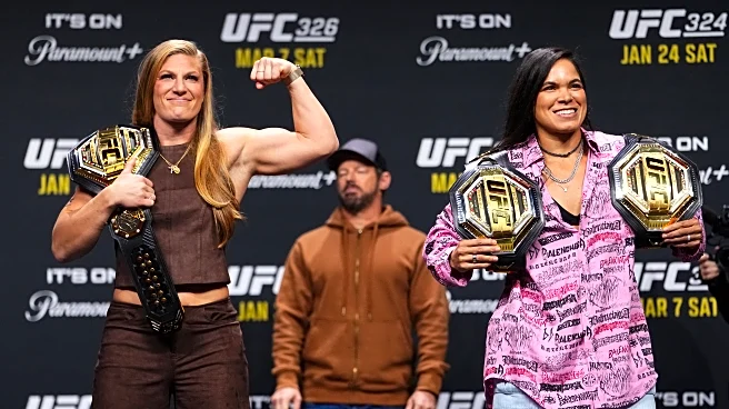 Amanda Nunes hopes Kayla Harrison recovers in time to fight at the White House: ‘I’ll be right here’