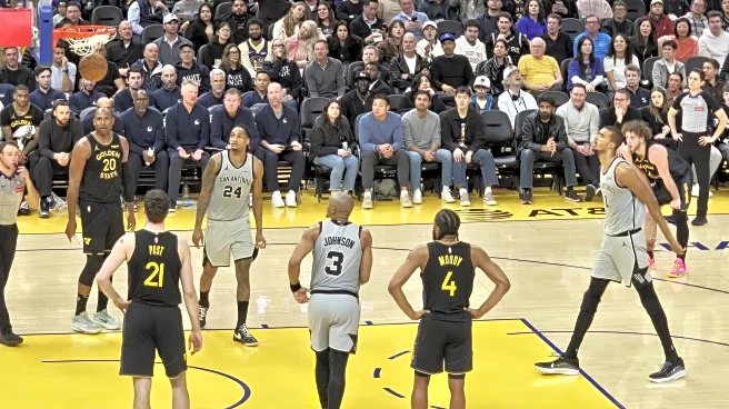 Sights and Sounds from the Spurs win at Golden State