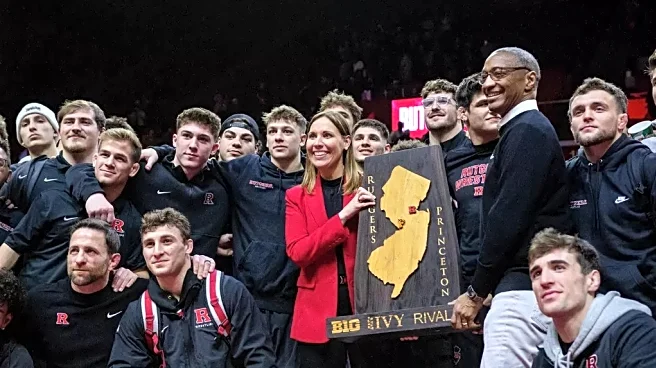 No.14 Rutgers Wrestling Earns Win Over In-State Rival Princeton 28-9