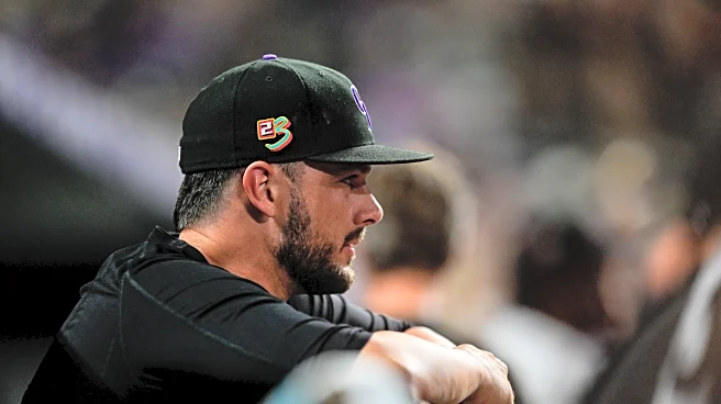 Kris Bryant addresses the media as he starts 2026 on the injured list