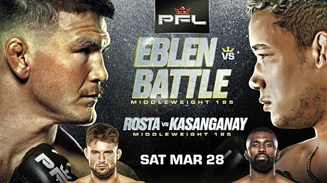 Latest PFL Pittsburgh fight card, start time | Eblen vs. Battle