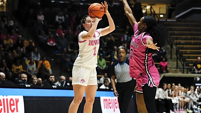 Women’s Basketball: Iowa rolls past Purdue, 83-74