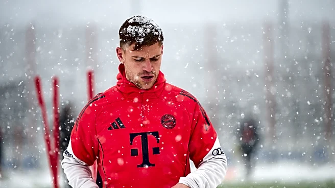Training Report: Snowy conditions make for picturesque setting at Bayern Munich