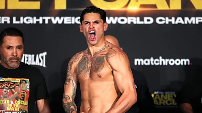 Ryan Garcia vs. Mario Barrios weigh-in video