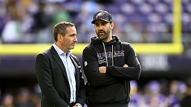 Howie Roseman and Nick Sirianni will speak at the NFL Combine on Tuesday