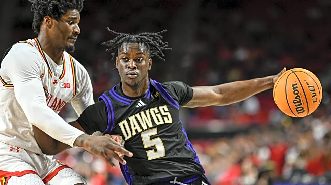 Maryland outlasts Washington 64-60