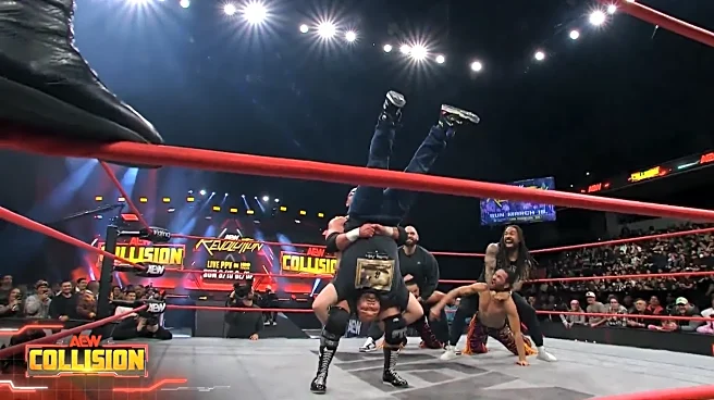 FTR piledrives brother of Young Bucks after losing eliminator match