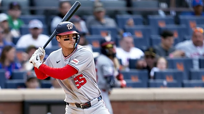 Washington Nationals 3B Brady House shows off his big power in Spring Training debut