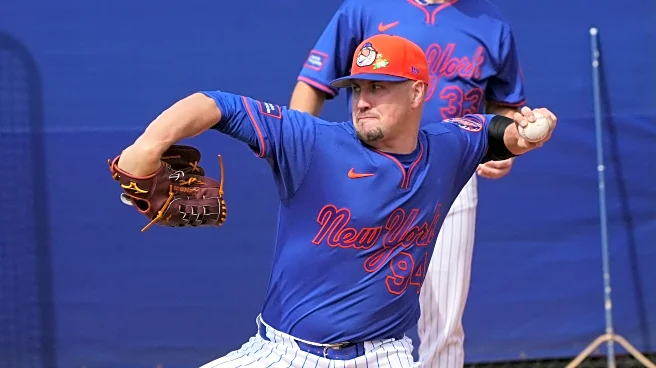 Nate Lavender is back with the Mets and aiming to get back on the mound in 2026