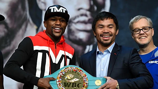 Floyd Mayweather Jr vs Manny Pacquiao 2 official for September 19th on Netflix