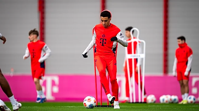 Jamal Musiala is putting in the work behind the scenes