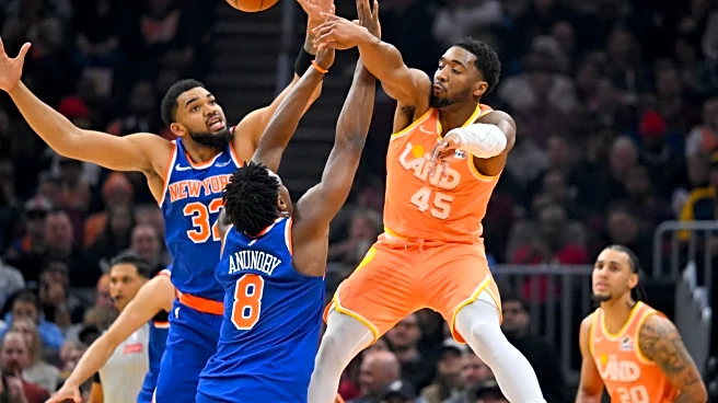 Cavs pull even with Knicks in standings after defeating them 109-94