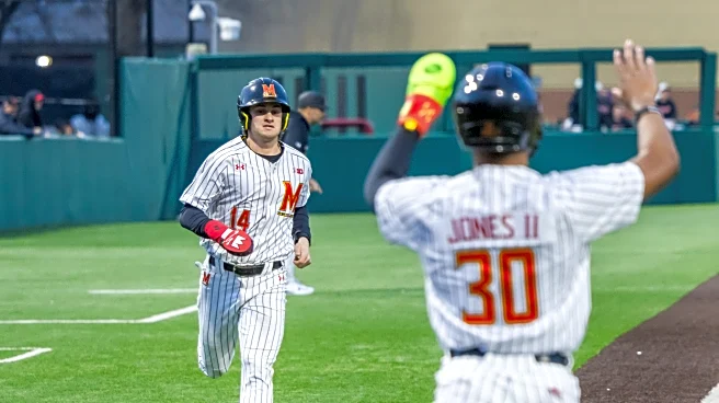 MM 2.25: Maryland baseball wins 15-14 thriller over Delaware in walk-off fashion