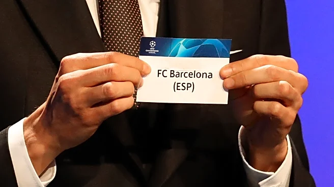 When is the Champions League last 16 draw and who can Barcelona face?