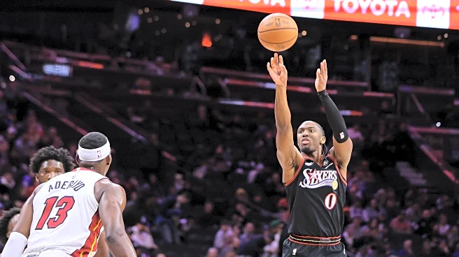 Maxey sets franchise record for threes in Sixers’ big win over Heat