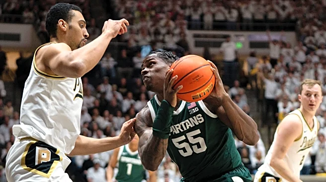 Michigan State dunks over Purdue in 76-74 win