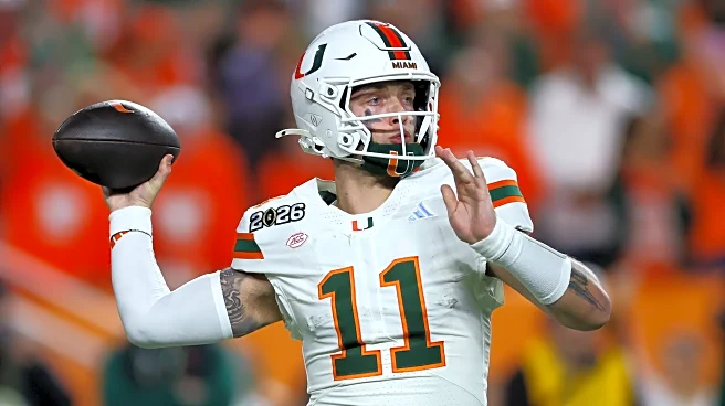 Dolphins meet with Carson Beck at NFL Combine