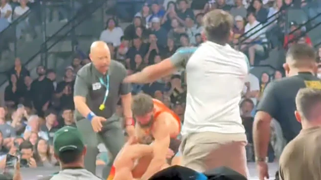 ‘Arman a menace’: Pros react to Arman Tsarukyan starting insane brawl at RAF 6