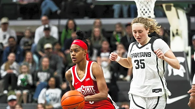 No. 13 Ohio State women humble No. 15 Michigan State in East Lansing, 87-68