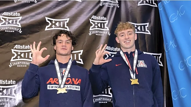 Arizona swimming and diving, indoor track and field complete Big 12 Championships