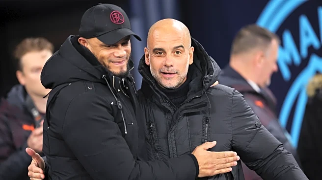 Vincent Kompany cites Pep Guardiola’s massive influence on coaching philosophy