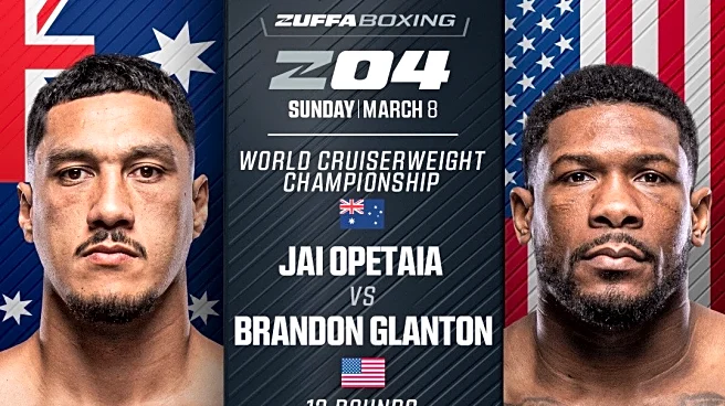 Zuffa Boxing 4 card, start time, date and location | Opetaia vs. Glanton