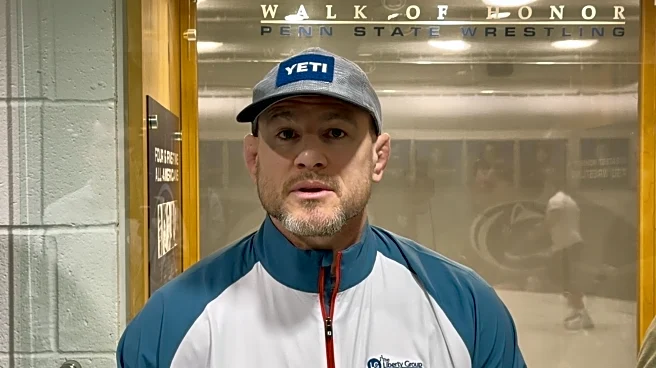 Wrestling Media Availability with Cael Sanderson and Mitchell Mesenbrink